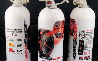Pěnový hasicí přístroj – kvalitní reklamní předmět